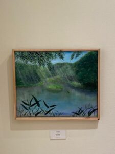 長嶋聖子会員　風景アクリル画